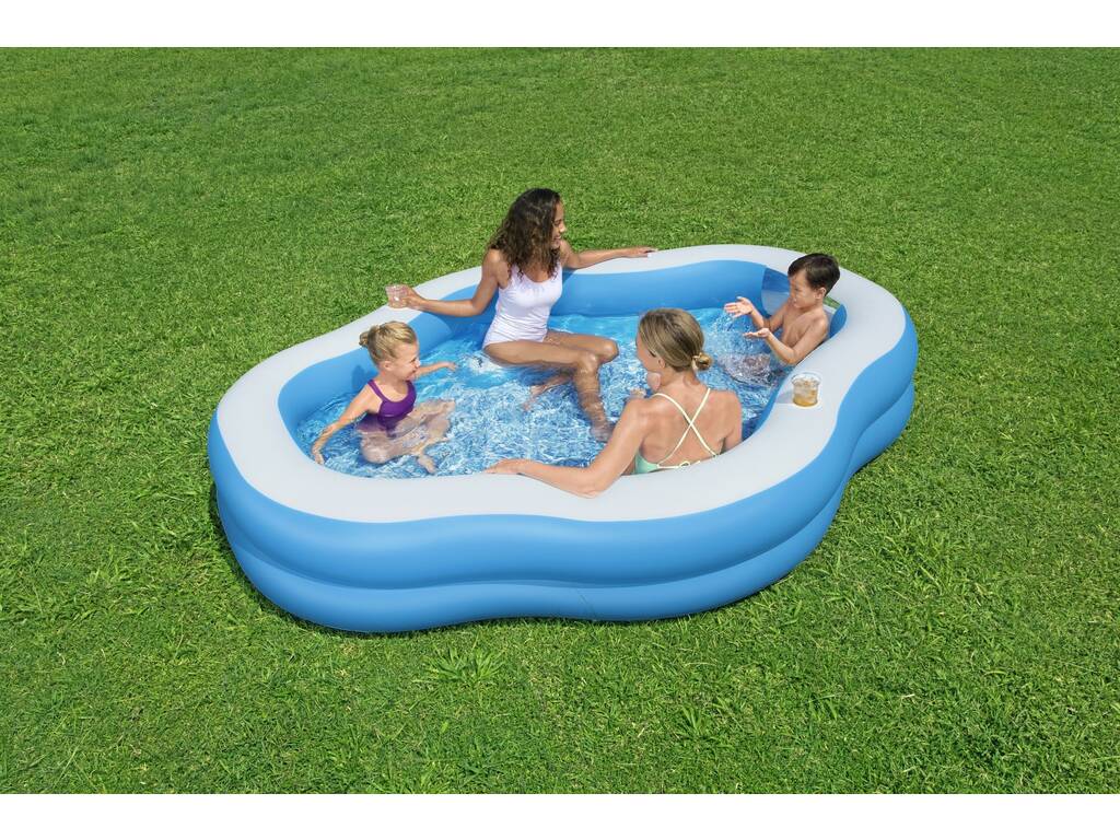 Piscine Gonflable Familiale Splashview 270 x 198 x 51 cm Bestway 54409