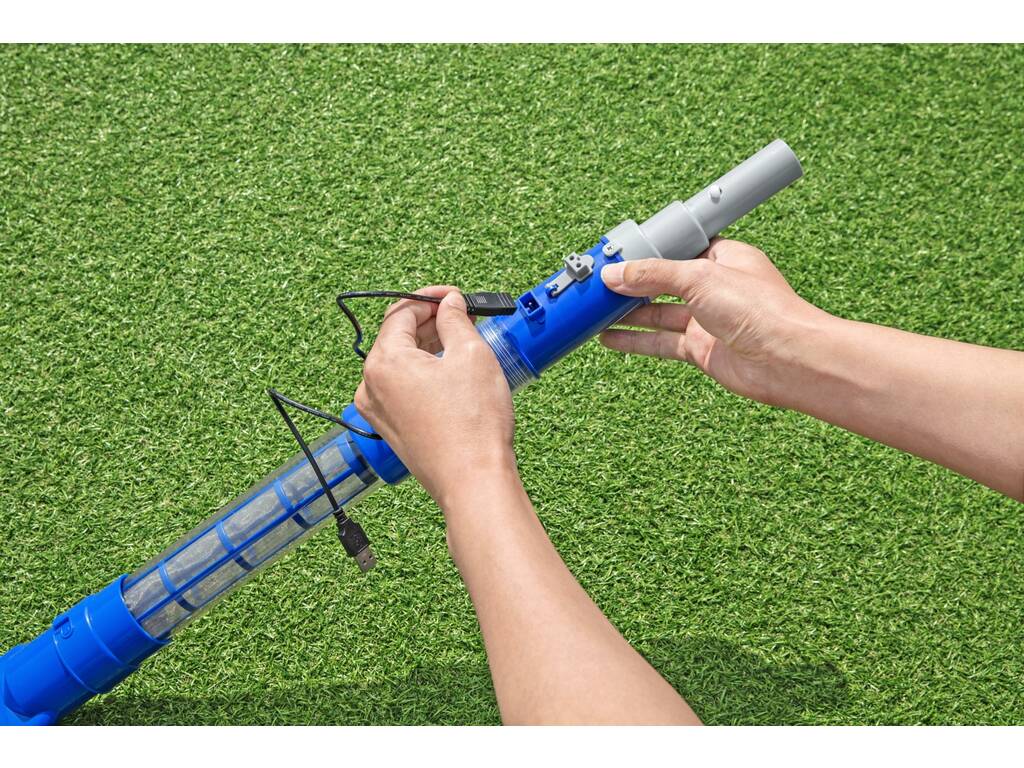 Nettoyeur de Fonds Électrique avec Batterie Rechargeable AquaSurge Bestway 58649