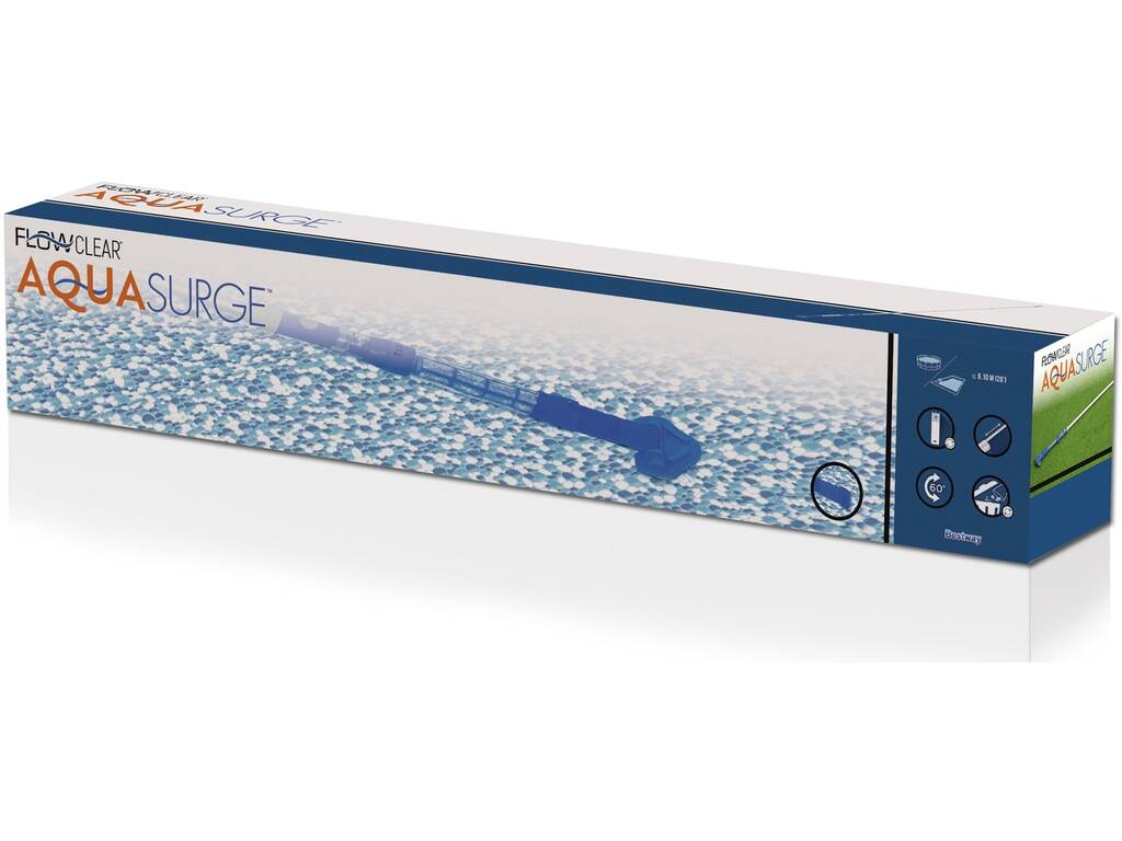 Nettoyeur de Fonds Électrique avec Batterie Rechargeable AquaSurge Bestway 58649