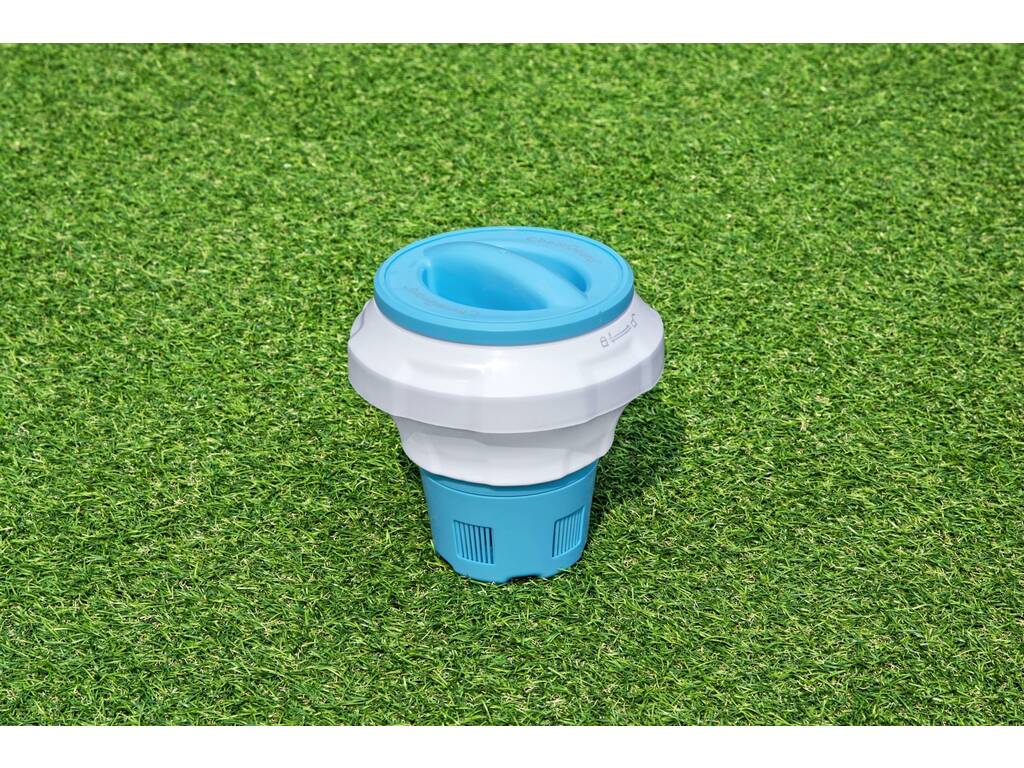 Dispenser per Compresse di Cloro con Coperchio di Protezione Bestway 58668