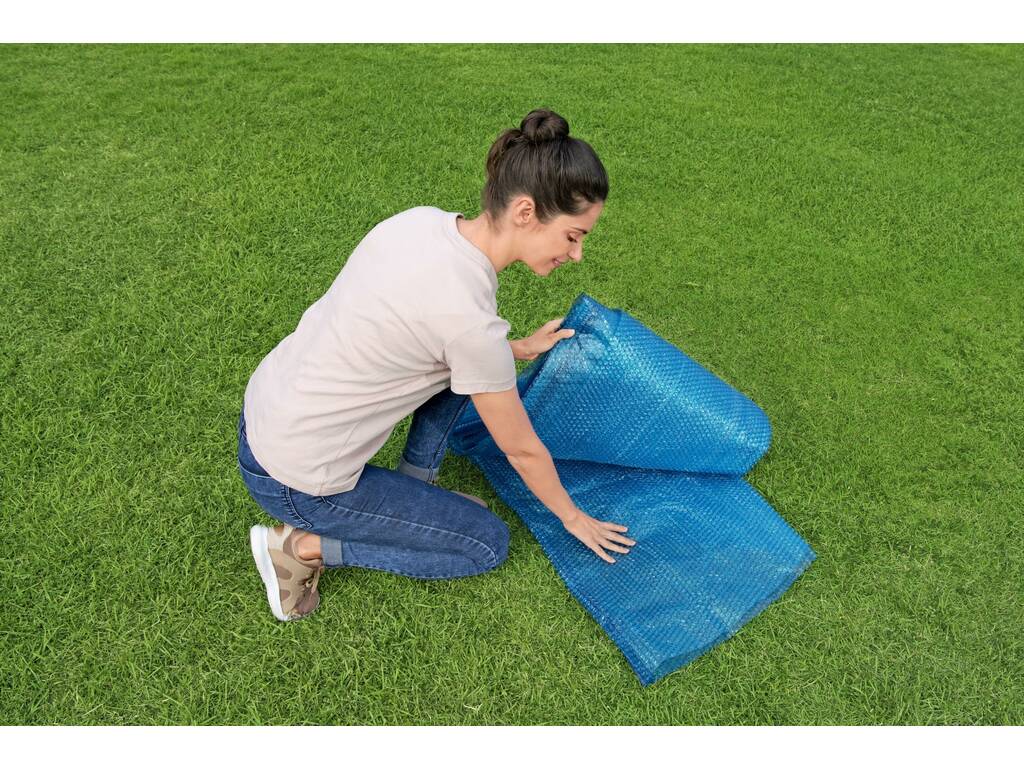 Telo di Copertura isotermico per Piscine ovali di 427x250x100 cm. Bestway 58672