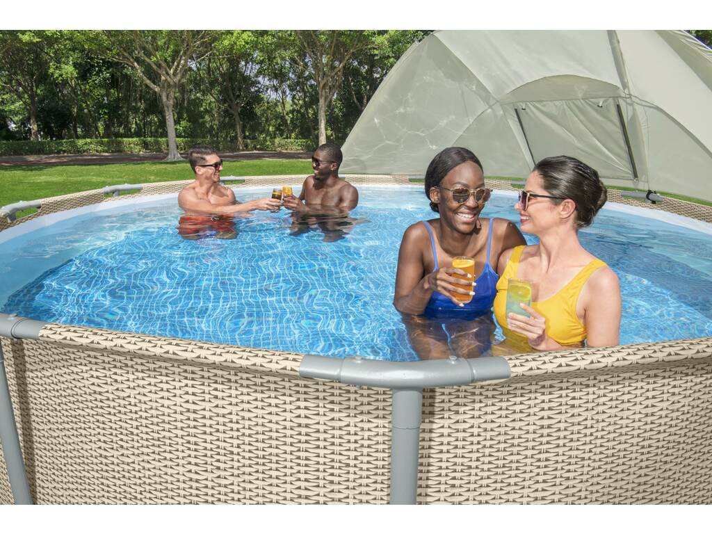 Tetto Solare Laterale per Piscina tubolare Bestway 58681