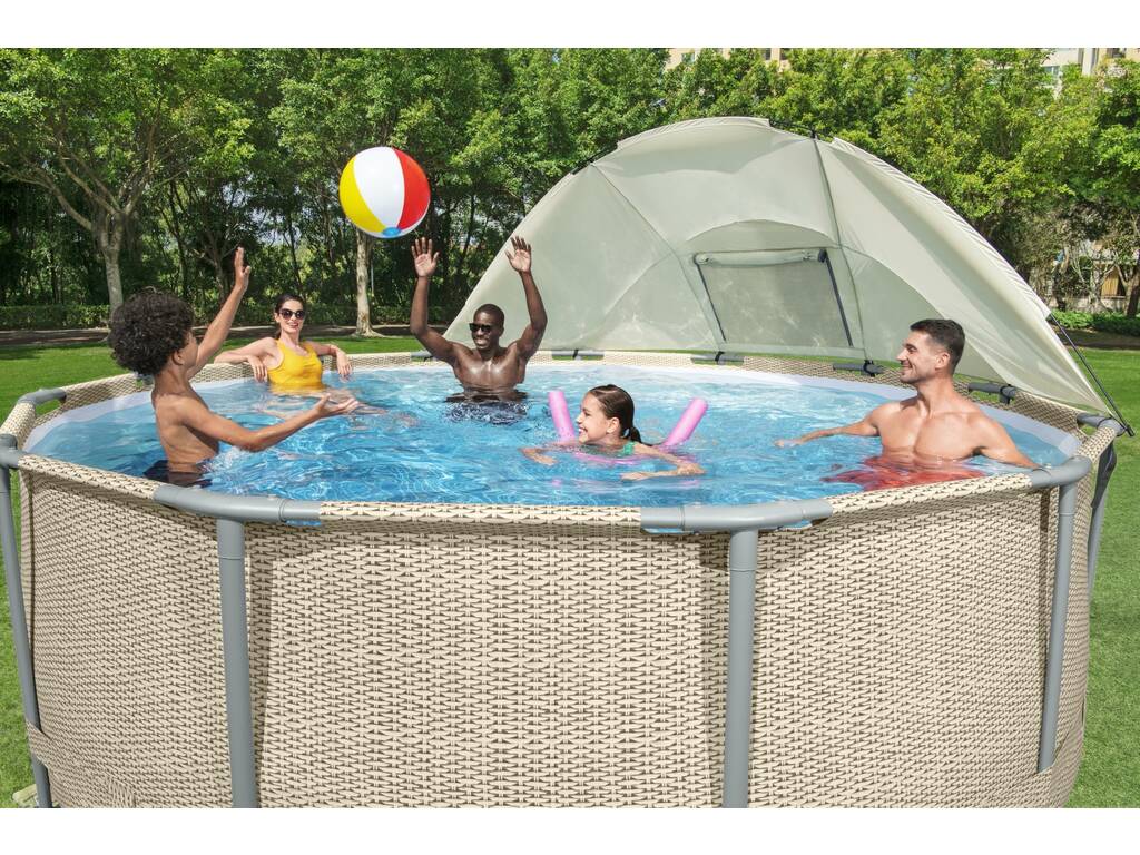 Tetto Solare Laterale per Piscina tubolare Bestway 58681