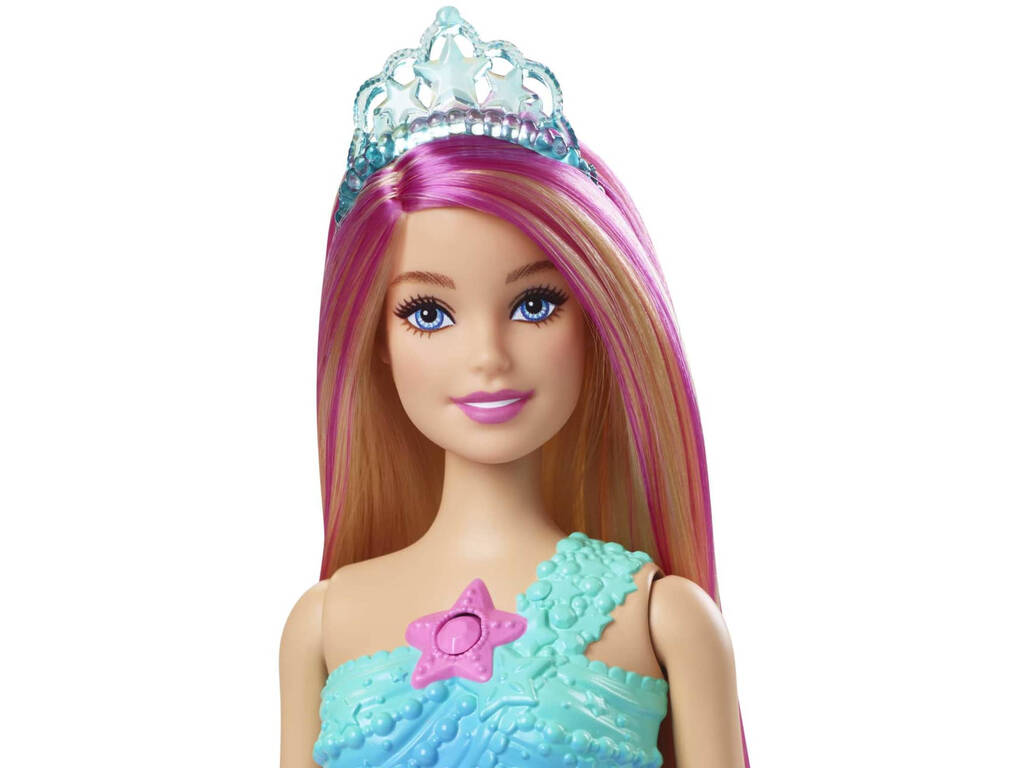 Barbie Sirena Luci Magiche Mattel HDJ36