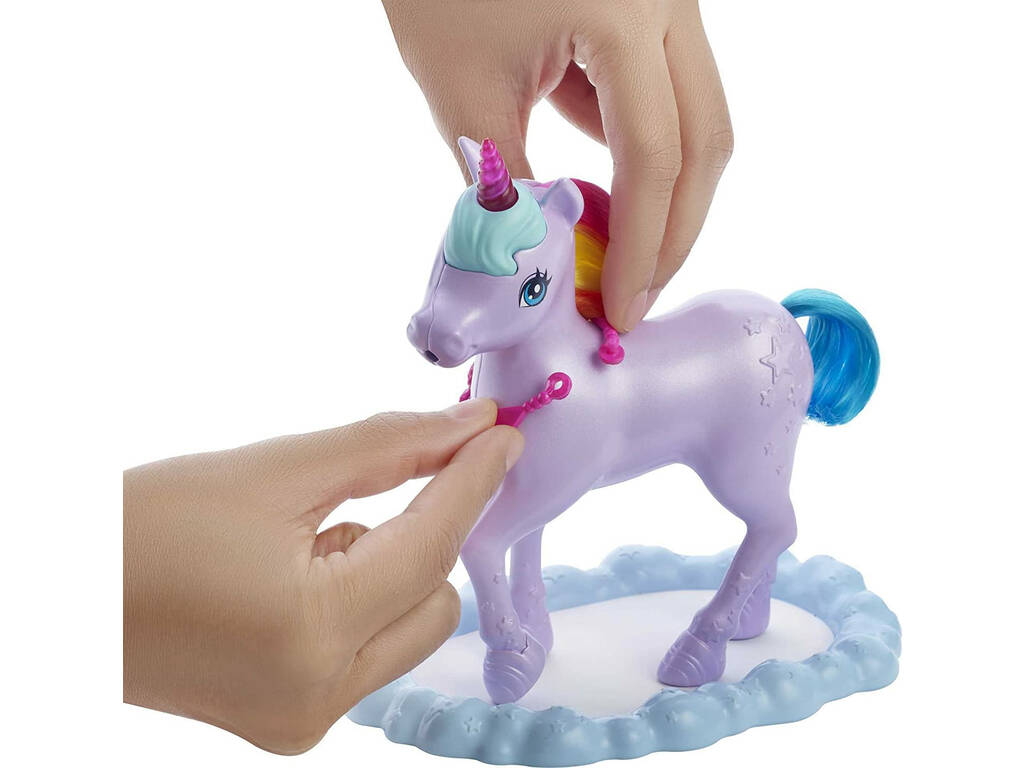 Barbie Dreamtopia Bambola con Unicorno Mattel GTG01