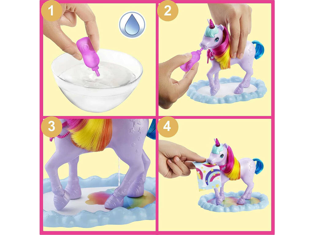 Barbie Dreamtopia Bambola con Unicorno Mattel GTG01