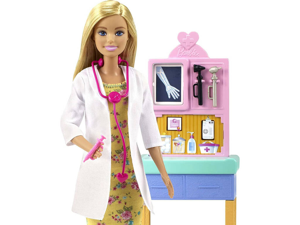 Barbie bionda pediatra Mattel GTN51