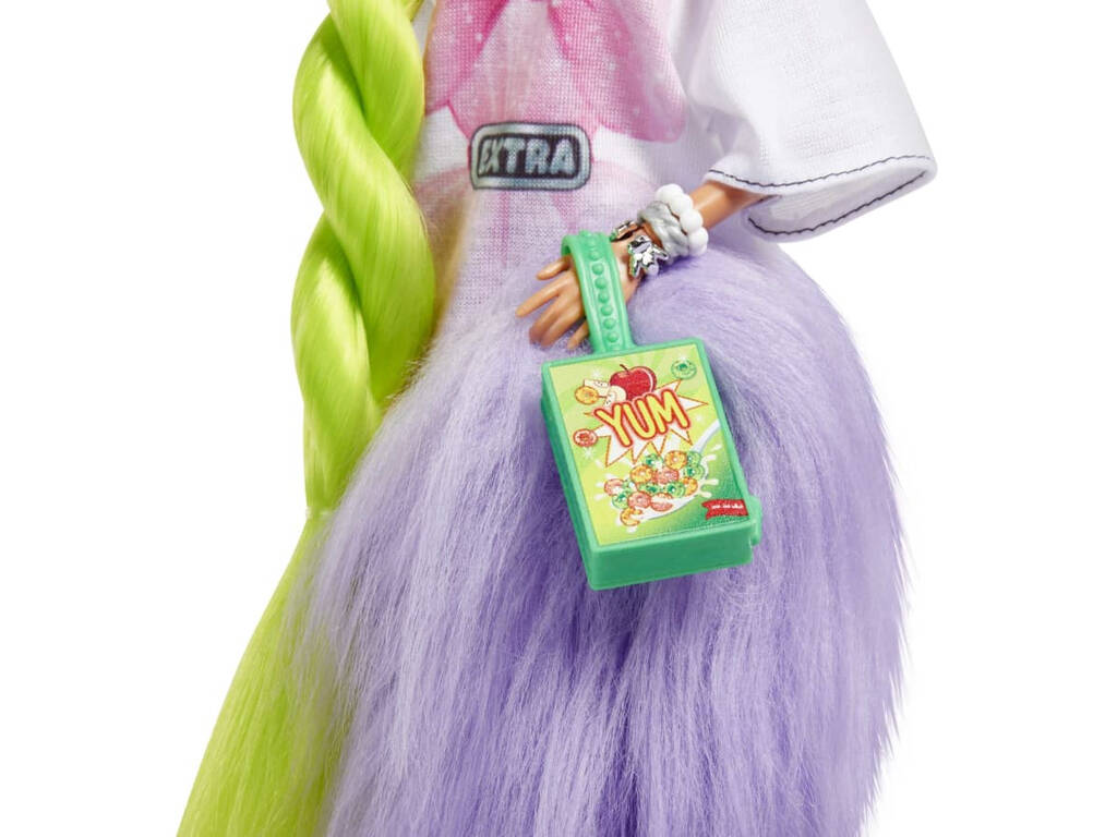 Barbie Extra Capelli Verdi Neon Mattel HDJ44