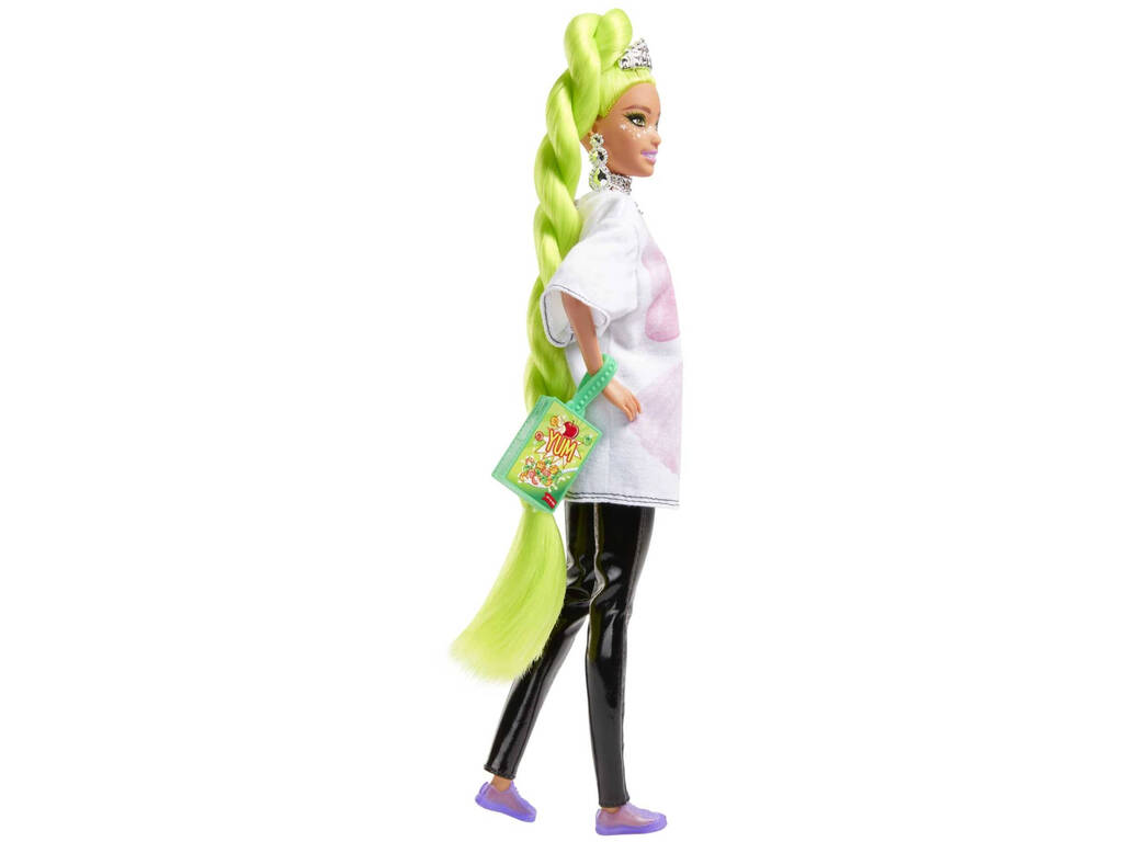 Barbie Extra Capelli Verdi Neon Mattel HDJ44