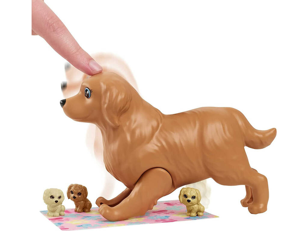 Bambola Barbie Cuccioli appena nati Mattel HCK75