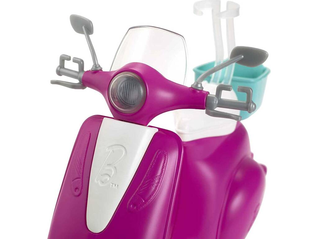 Barbie e Sua Scooter Mattel GBK85