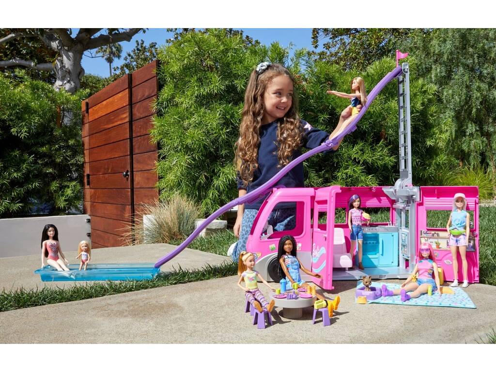 Barbie Supercaravana Dream Camper Mattel HCD46