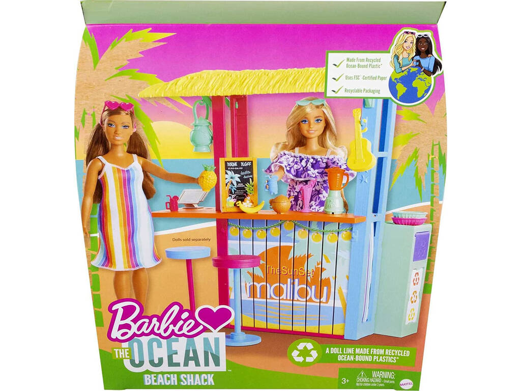 Barbie Malibú Strand Bar Mattel GYG23