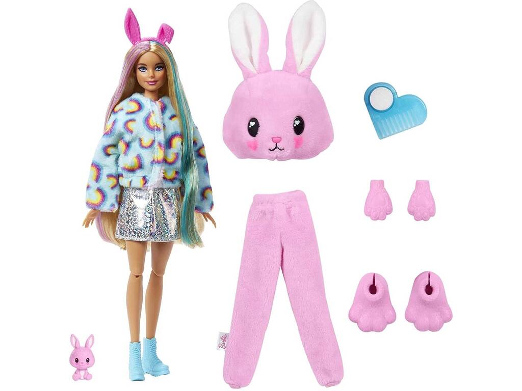 Barbie Cutie Reveal Rabbit Doll Mattel HHG19