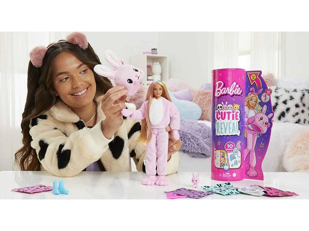 Barbie Cutie Reveal Rabbit Doll Mattel HHG19