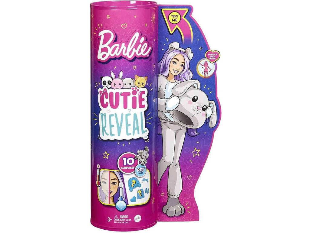 Barbie Cutie Reveal Bambola Cucciolo Mattel HHG21