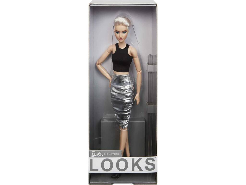 Barbie Signature Looks Cheveux blonds courts Mattel HCB78