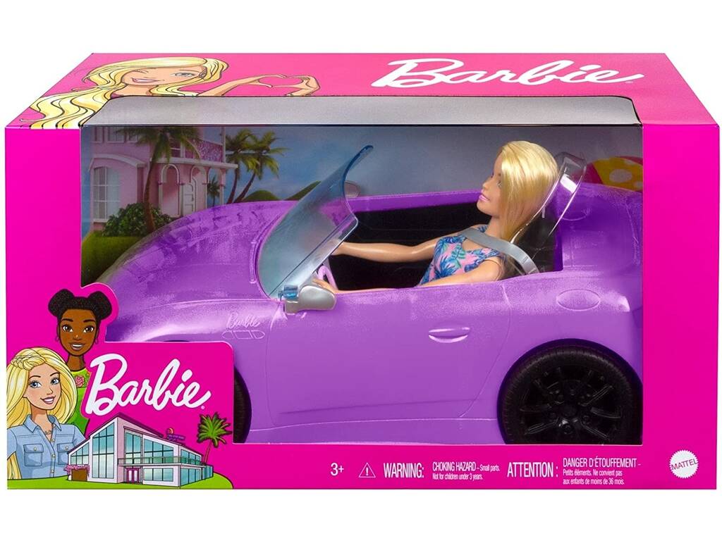 Barbie e il suo convertibile Mattel HBY29