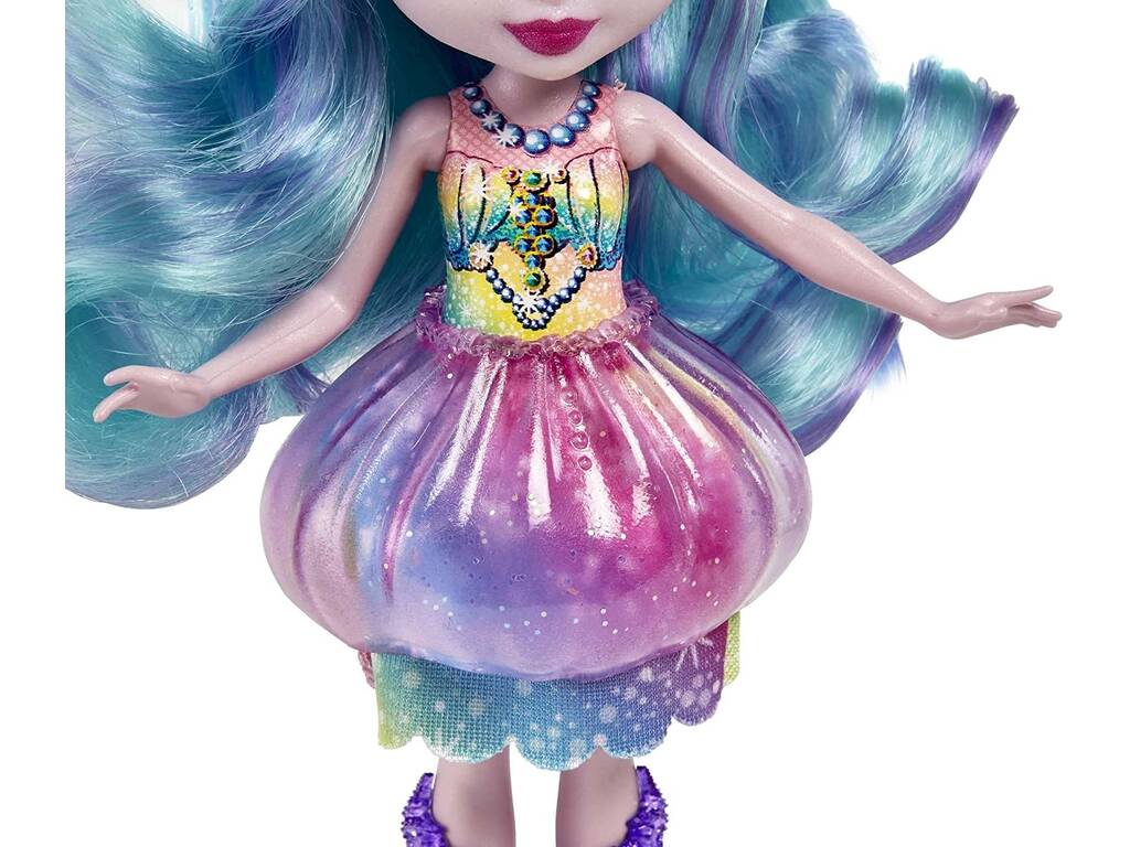 Enchantimals Royal Ocean Kingdom Muñeca Jelanie Jellyfish Mattel HFF34