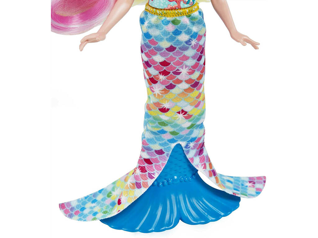 Enchantimals Royal Ocean Kingdom Bambola Rainey Rainbow Fish Mattel HCF68