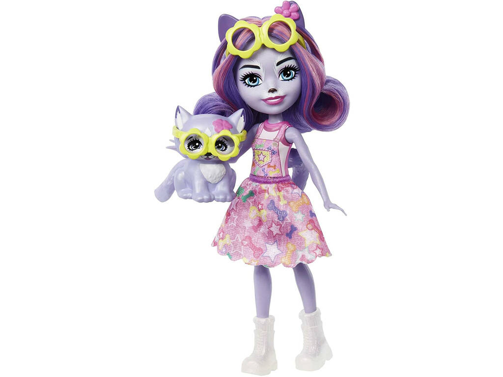 Enchantimals City Tails Muñeca Hadley Husky Mattel HHB90
