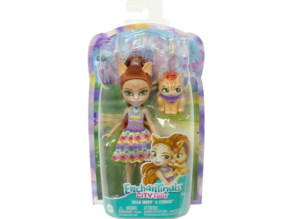 Enchantimals City Tails Bambola Tarla Tabby Mattel HHB91