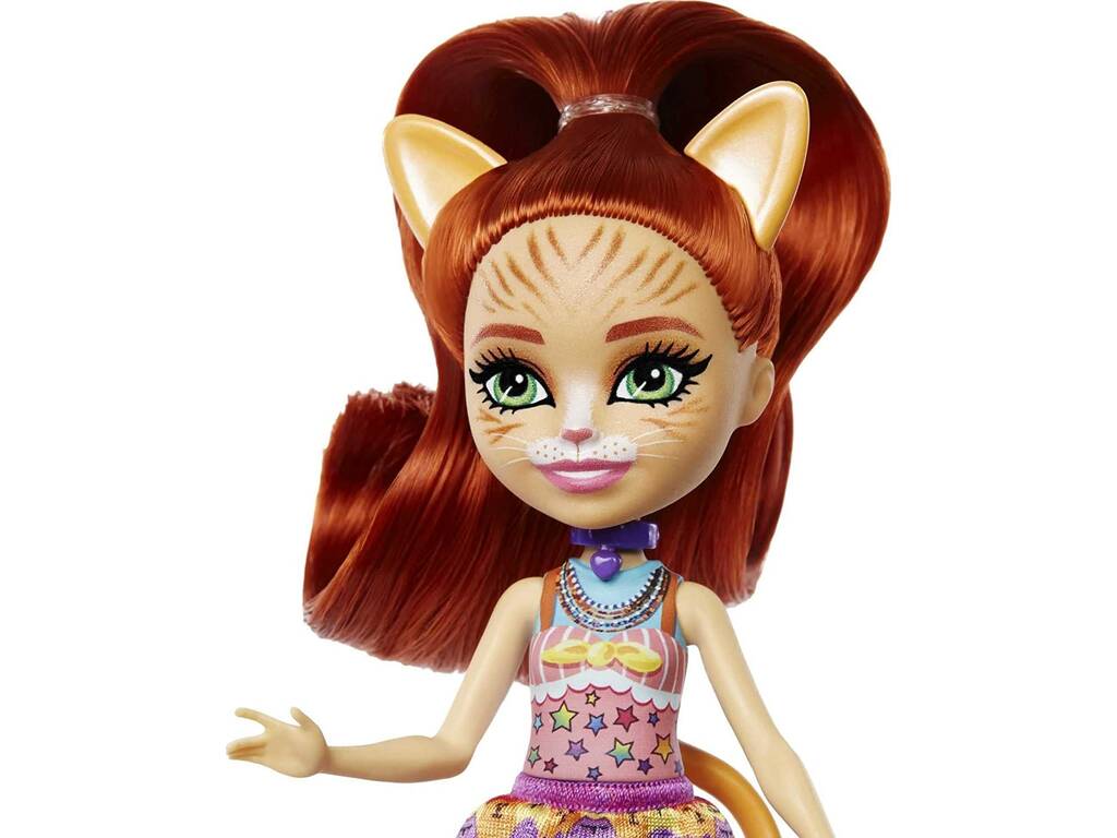 Enchantimals City Tails Bambola Tarla Tabby Mattel HHB91