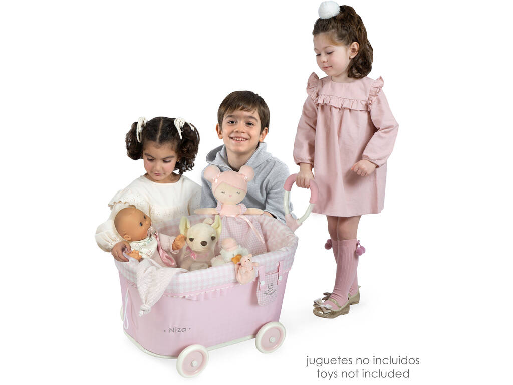 DeCuevas Nice Rangement des jouets à roulettes 51646