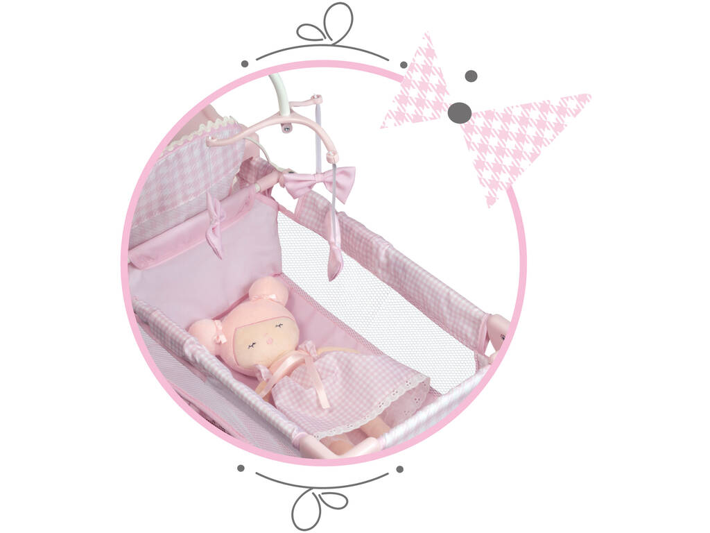 Fasciatoio pieghevole con accessori Niza DeCuevas 53046