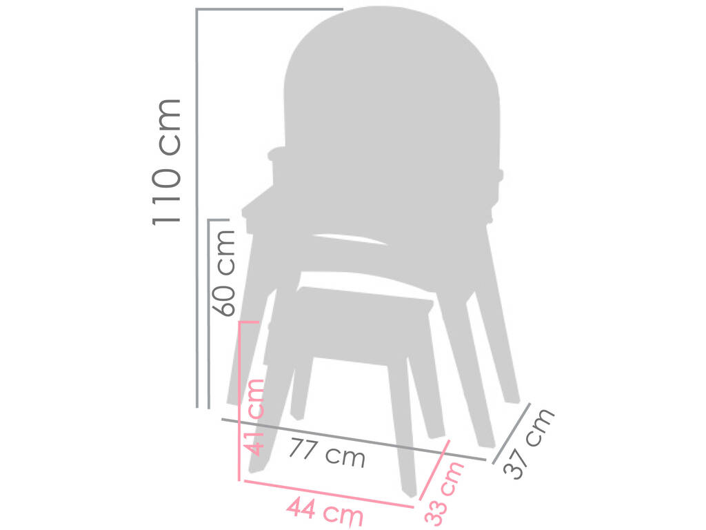Tavolino da toilette grande in legno Niza DeCuevas DeCuevas 55746