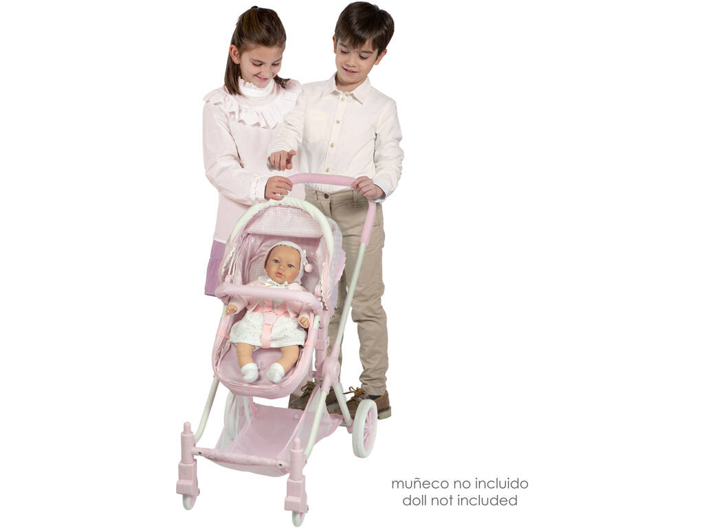 Chariot pour poupées 3 en 1 XL Nice DeCuevas 80746