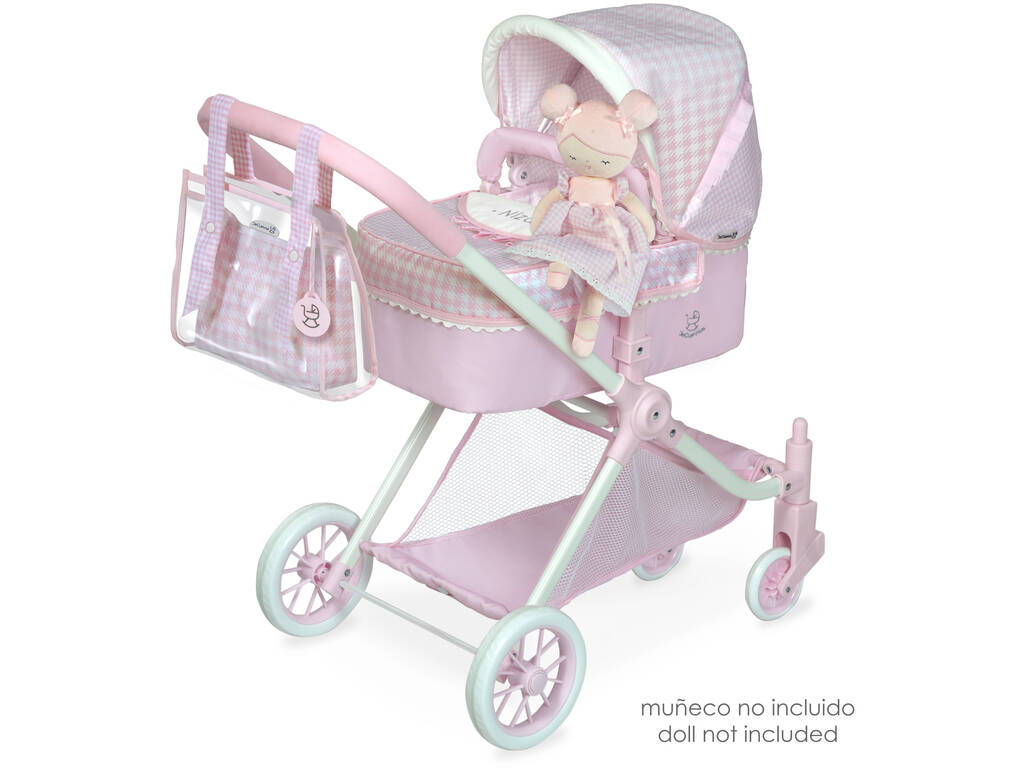 Chariot pour poupées 3 en 1 XL Nice DeCuevas 80746