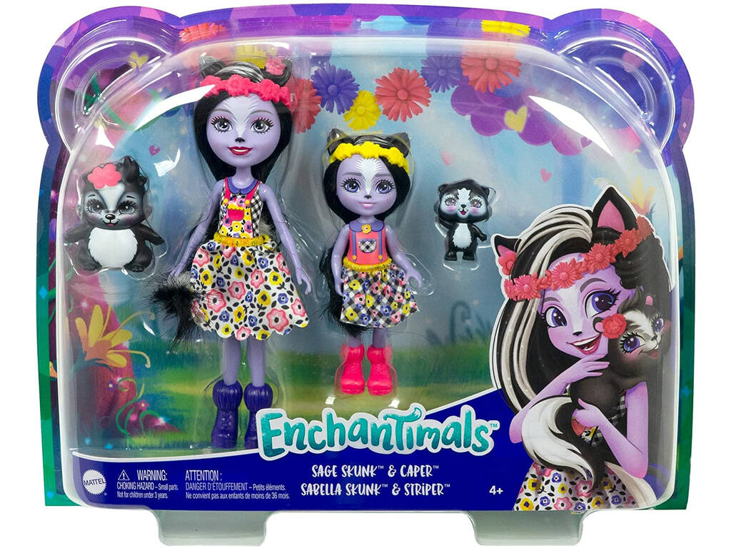 Enchantimals Sorelle Salvia e Sabella Sunk Mattel HCF82