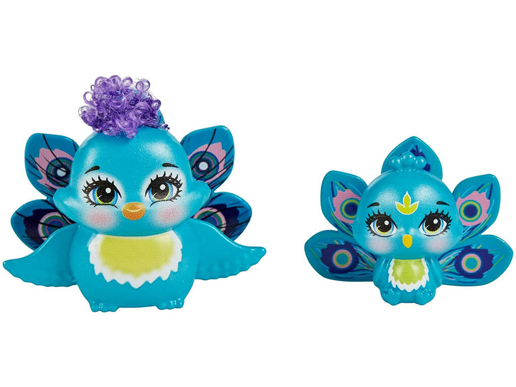 Enchantimals Hermanas Patter y Piera Peacock Mattel HCF83