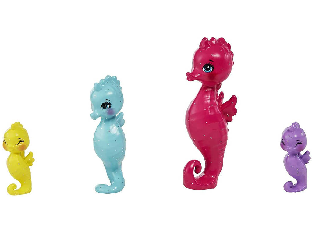 Royal Enchantimals Sedda With Seahorse Family Mattel HCF73