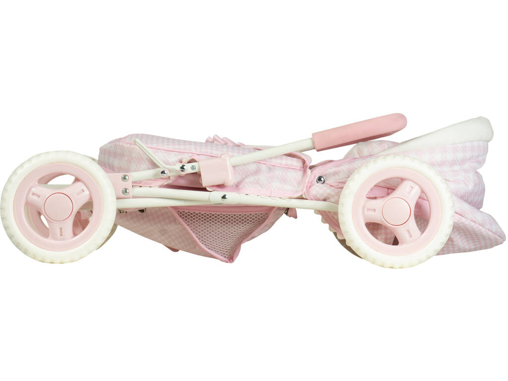 DeCuevas 85046 Chariot de poupée pliable avec parasol Nice 85046