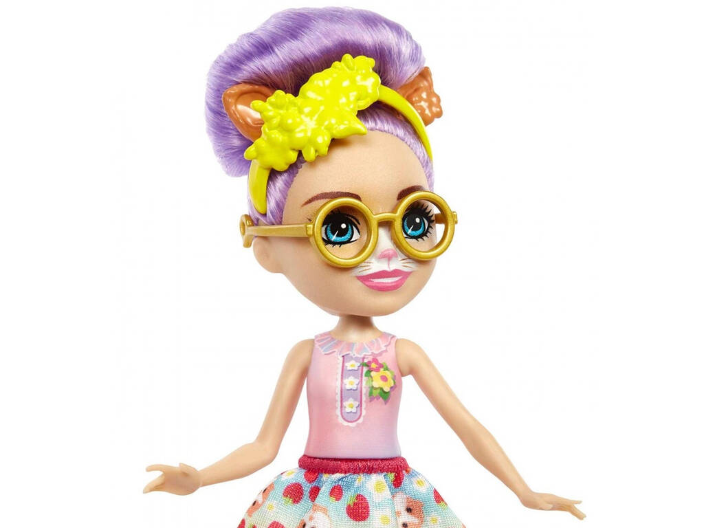 Enchantimals City Tails Glee et Family Guinea Pig Mattel HHB84