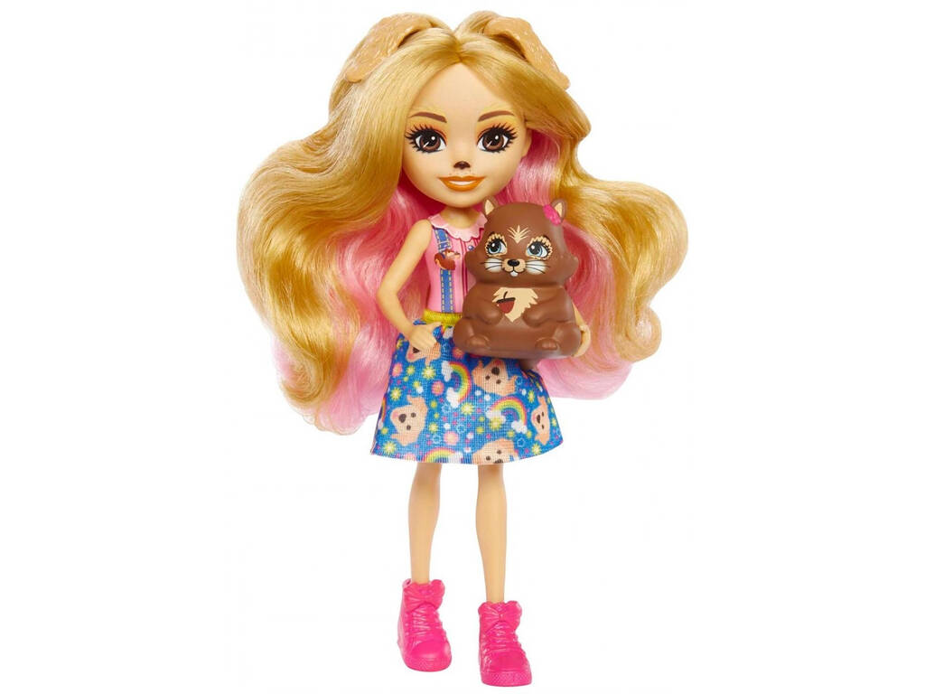 Enchantimals City Tails Gerika e famiglia Golden Retriever Mattel HHB85