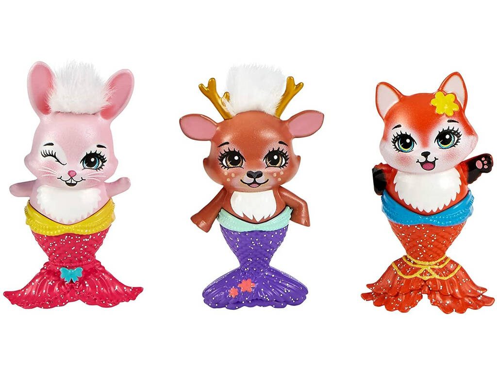 Enchantimals Pack 3 Sirene Mattel HCF87