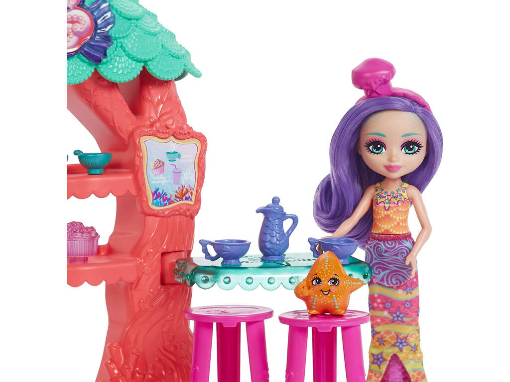 Enchantimals Royal Ocean Kingdom Cafetería de Martina Mattel HCF86