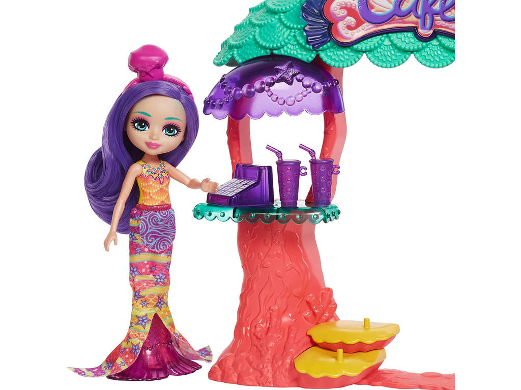 Enchantimals Royal Ocean Kingdom Cafetería de Martina Mattel HCF86