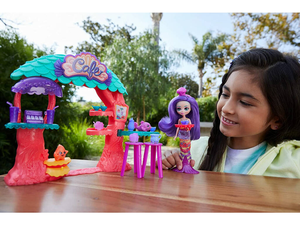 Enchantimals Royal Ocean Kingdom Cafetería de Martina Mattel HCF86