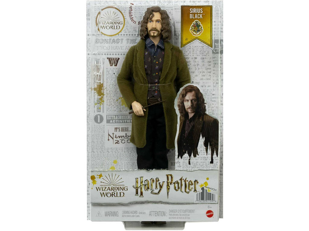 Harry Potter Pupazzo Sirius Black Mattel HCJ34