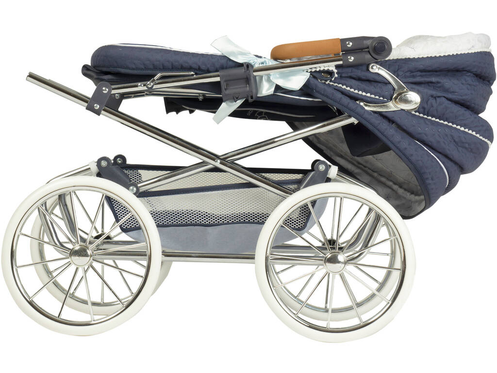 DeCuevas Vintage Foldable Reborn Carriage with Parasol 82044