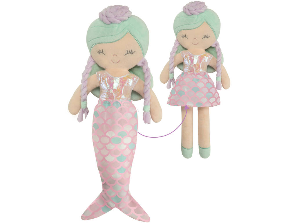 Bambola Ocean Fantasy con corpo morbido DeCuevas 20041