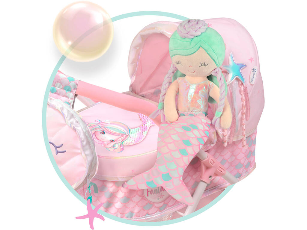 Bambola Ocean Fantasy con corpo morbido DeCuevas 20041