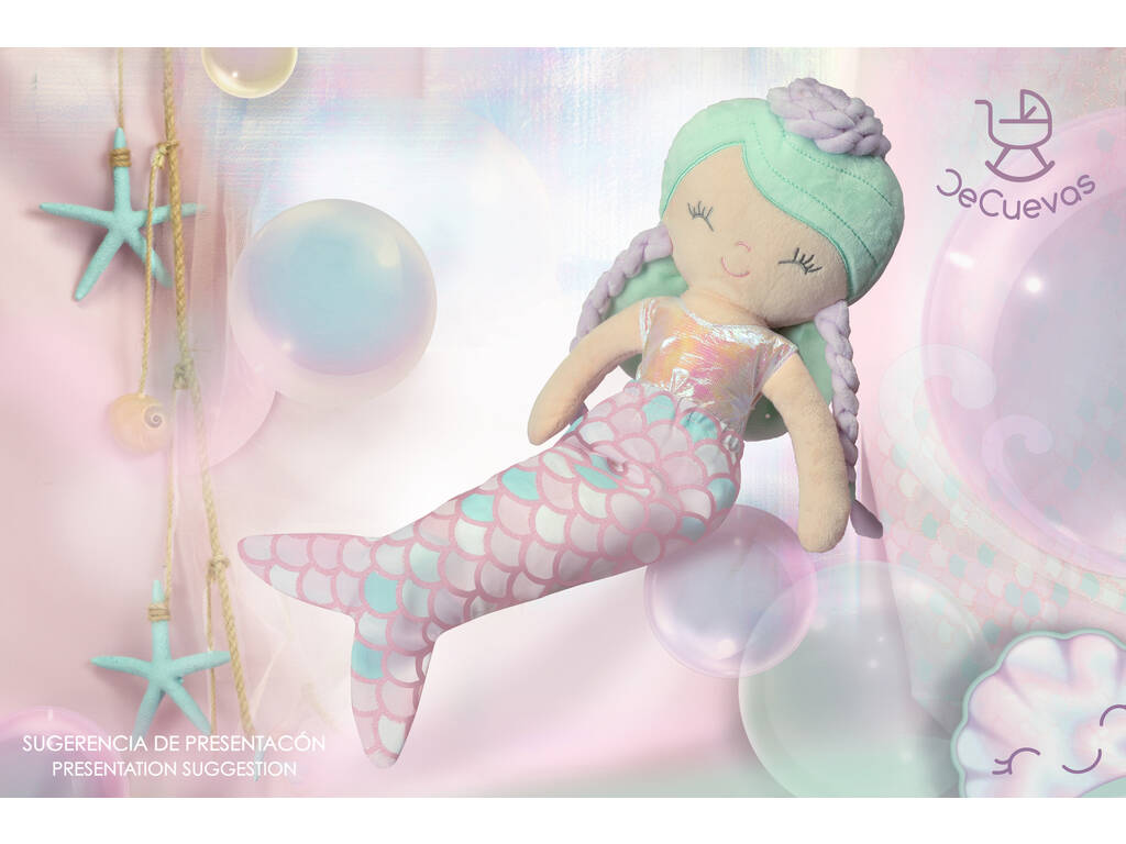 Bambola Ocean Fantasy con corpo morbido DeCuevas 20041