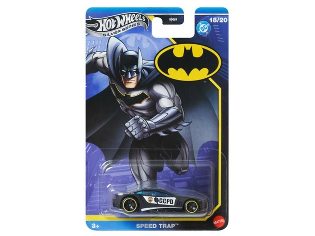 Hot Wheels Batman Auto Collezione Mattel HDG89