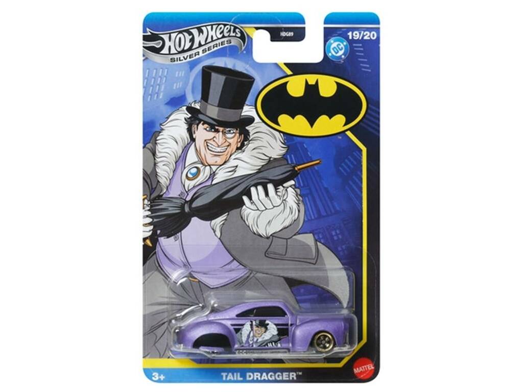 Hot Wheels Batman Coche Colección Mattel HDG89