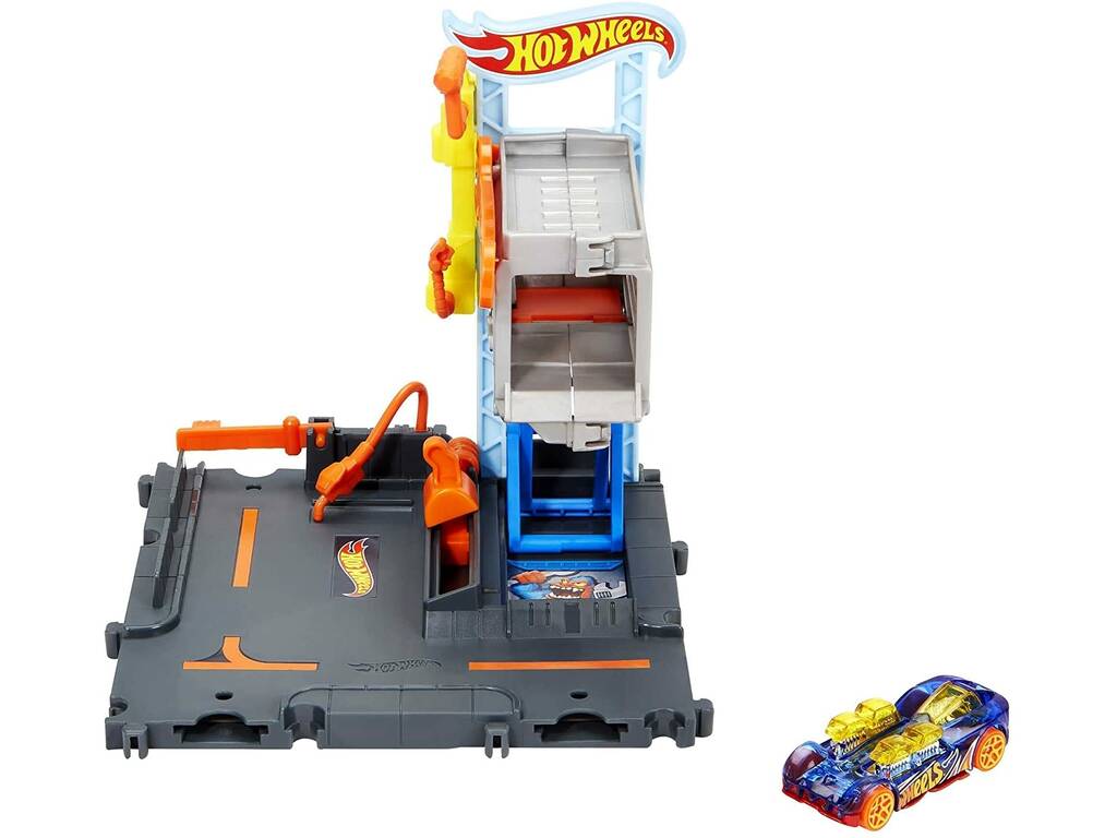 Atelier de réparation Hot Wheels City au Centre Mattel HDR25